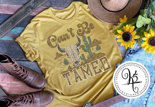 Can't Be Tamed / Adult / Short Sleeve