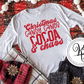 Christmas Candy Canes Cocoa & Chaos / Adult / Short Sleeve / Long Sleeve / Crewneck