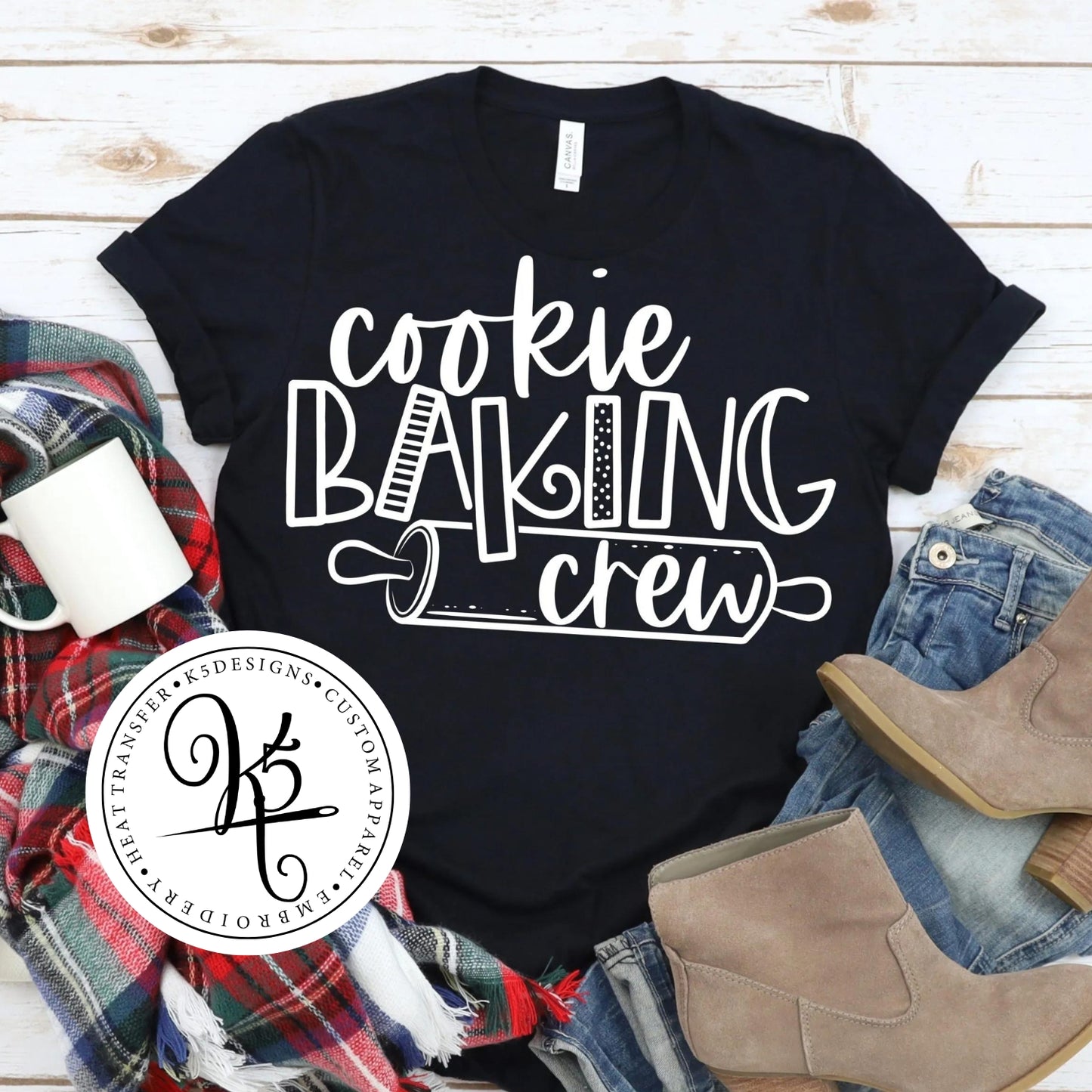 Cookie Baking Crew / Adult / Toddler / Youth / Short Sleeve