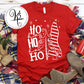 Ho Ho Ho Funky Trees / Adult / Short Sleeve