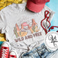 Wild and Free / Adult / Short Sleeve