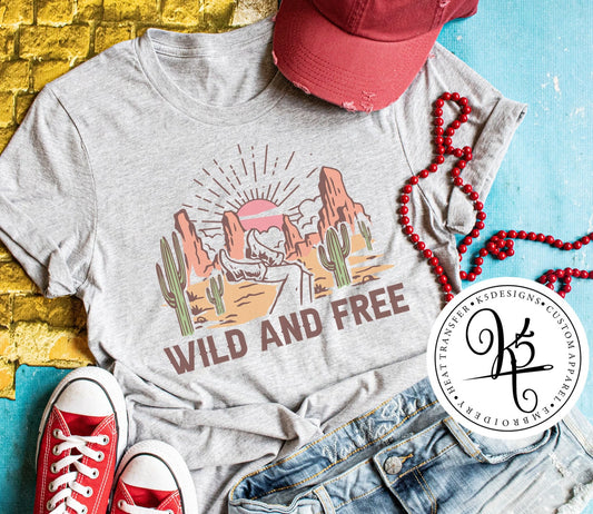 Wild and Free / Adult / Short Sleeve