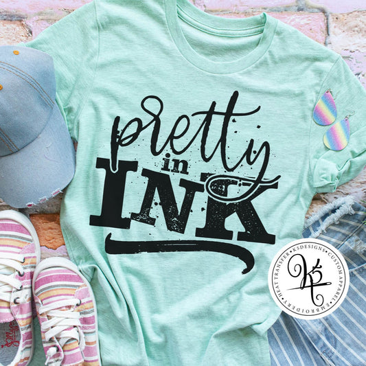 Pretty In Ink / Adult / Short Sleeve