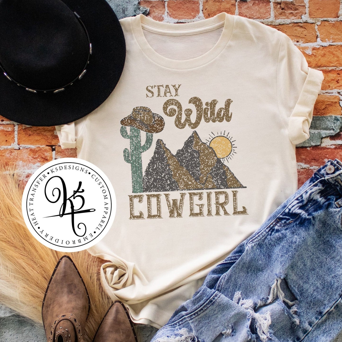 Stay Wild Cowgirl / Adult / Short Sleeve