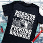 Weekend Forecast Fishing With A Chance Of Drinking / Adult / Short Sleeve
