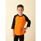 Coolest Pumpkin In The Patch / Raglan / Short Sleeve / Toddler / Youth