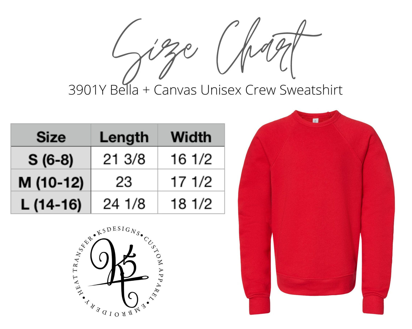 Santa Crewneck / Toddler / Youth