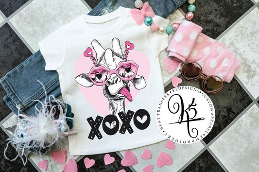 XOXO Giraffe / Toddler / Youth / Short Sleeve / Long Sleeve