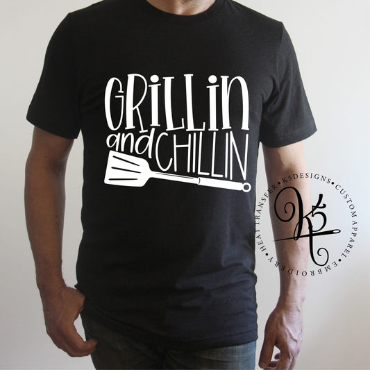 Grillin and Chillin / Adult / Short Sleeve