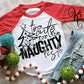 Too Cute For The Naughty List / Raglan / Toddler / Youth
