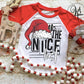 On The Nice List / Raglan / Toddler / Youth
