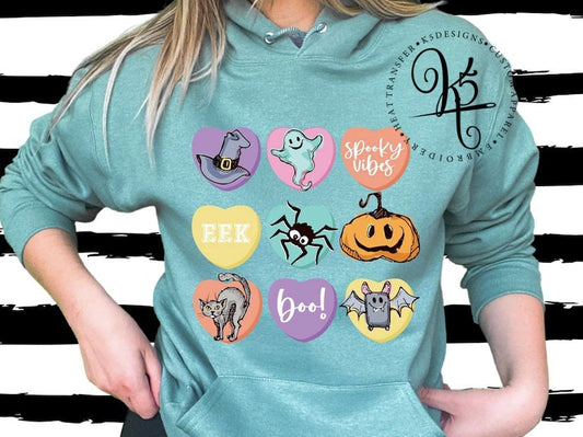 Spooky Hearts / Hoodie Adult